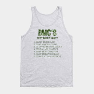 The BMC's : What Does it Mean?!?!? Tank Top